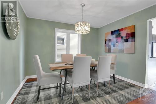 1896 Northlands Drive, Ottawa, ON - Indoor Photo Showing Dining Room