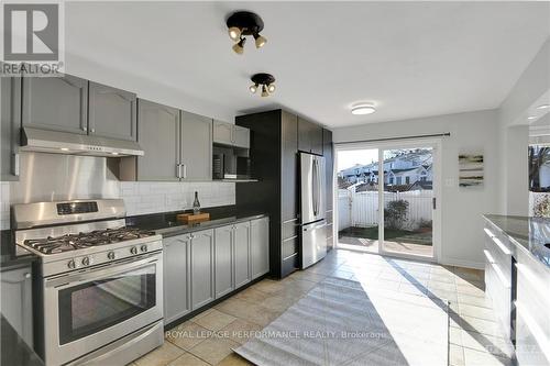 1896 Northlands Drive, Ottawa, ON - Indoor Photo Showing Kitchen With Stainless Steel Kitchen With Upgraded Kitchen