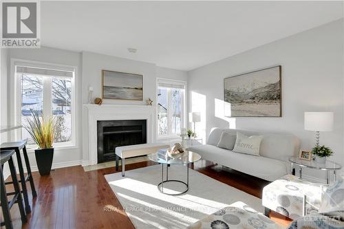 1896 Northlands Drive, Ottawa, ON - Indoor Photo Showing Living Room With Fireplace