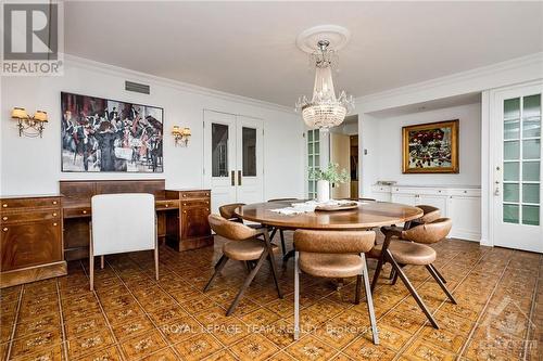 1201 - 40 Boteler Street, Ottawa, ON - Indoor Photo Showing Dining Room