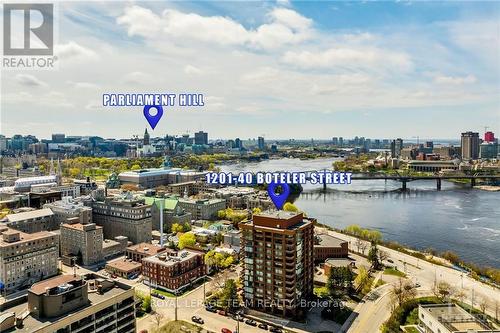 1201 - 40 Boteler Street, Ottawa, ON - Outdoor With Body Of Water With View