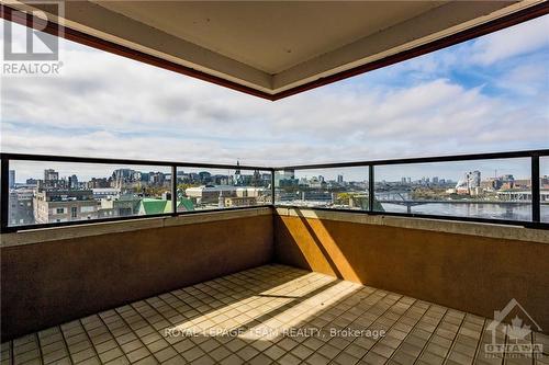 1201 - 40 Boteler Street, Ottawa, ON - Outdoor With Balcony With View