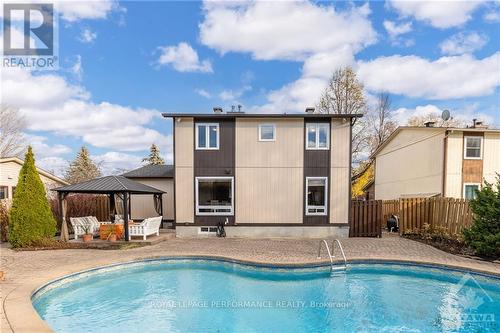 1616 Charbonneau Street, Ottawa, ON - Outdoor With In Ground Pool With Deck Patio Veranda