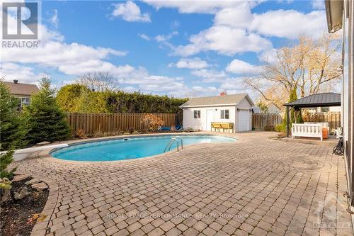 1616 Charbonneau Street, Ottawa, ON - Outdoor With In Ground Pool With Deck Patio Veranda