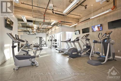 1206 - 111 Champagne Avenue, Ottawa, ON - Indoor Photo Showing Gym Room