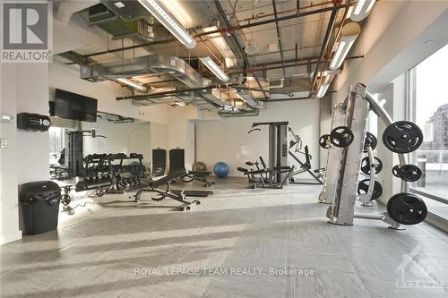 1206 - 111 Champagne Avenue, Ottawa, ON - Indoor Photo Showing Gym Room