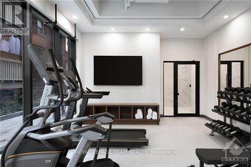 807 - 331 Cooper Street, Ottawa, ON - Indoor Photo Showing Gym Room