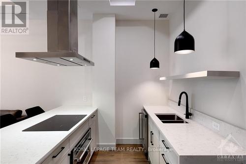 807 - 331 Cooper Street, Ottawa, ON - Indoor Photo Showing Kitchen With Double Sink