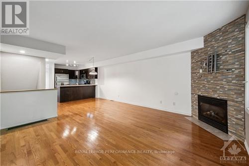 75 Strathaven, Ottawa, ON - Indoor Photo Showing Living Room With Fireplace