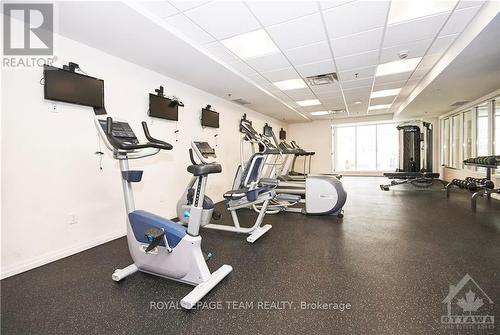 703 - 242 Rideau Street, Ottawa, ON - Indoor Photo Showing Gym Room