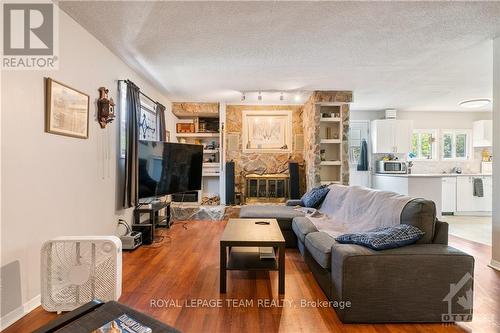 151 Granville Street, Ottawa, ON - Indoor Photo Showing Living Room With Fireplace