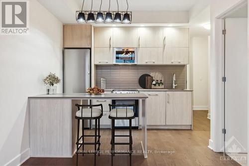 813 - 255 Bay Street, Ottawa, ON - Indoor Photo Showing Kitchen With Upgraded Kitchen