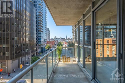 506 - 179 George Street, Ottawa, ON - Outdoor With Balcony