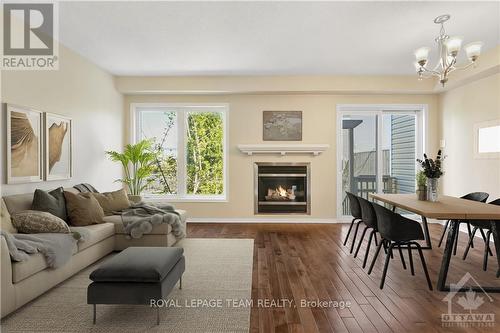 357 Hillsboro, Ottawa, ON - Indoor Photo Showing Other Room With Fireplace