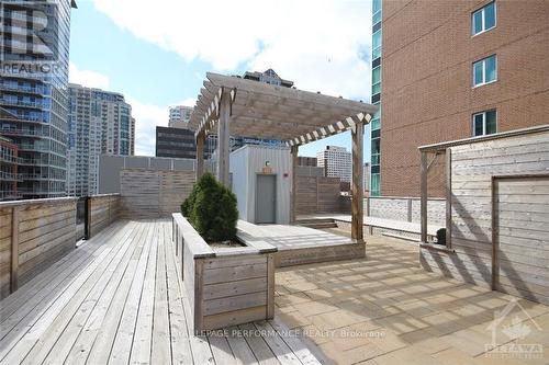 301 - 360 Cumberland Street, Ottawa, ON - Outdoor With Deck Patio Veranda With Exterior