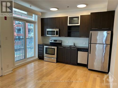 301 - 360 Cumberland Street, Ottawa, ON - Indoor Photo Showing Kitchen