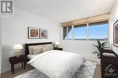 1901 - 1285 Cahill Drive, Ottawa, ON - Indoor Photo Showing Bedroom