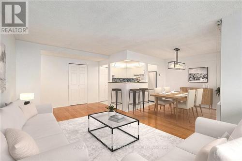 1901 - 1285 Cahill Drive, Ottawa, ON - Indoor Photo Showing Living Room