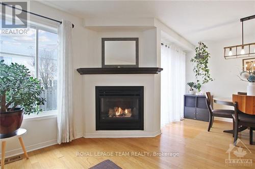 2091 Hiboux Street, Ottawa, ON - Indoor Photo Showing Living Room With Fireplace