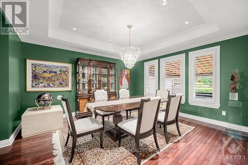 33 Durham, Ottawa, ON - Indoor Photo Showing Dining Room