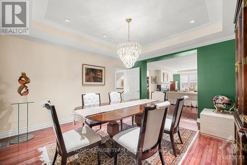 33 Durham, Ottawa, ON - Indoor Photo Showing Dining Room