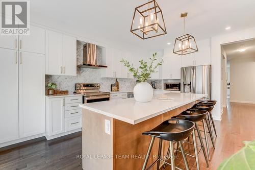 218 Calvington Avenue, Ottawa, ON - Indoor Photo Showing Kitchen With Upgraded Kitchen