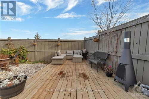 100 Burbot Street, Ottawa, ON - Outdoor With Deck Patio Veranda