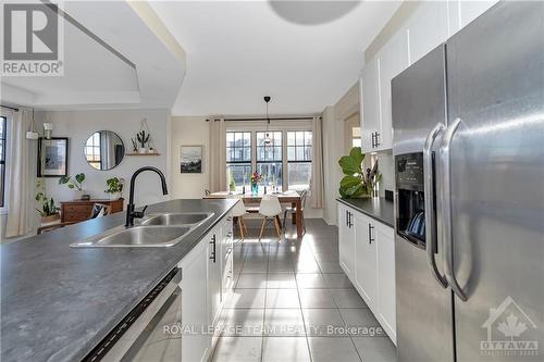 100 Burbot Street, Ottawa, ON - Indoor Photo Showing Kitchen With Stainless Steel Kitchen With Double Sink