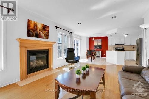 3346 Mccarthy Road, Ottawa, ON - Indoor Photo Showing Living Room With Fireplace