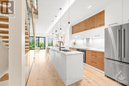 101 Wurtemburg Street, Ottawa, ON - Indoor Photo Showing Kitchen With Double Sink With Upgraded Kitchen