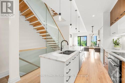 101 Wurtemburg Street, Ottawa, ON - Indoor Photo Showing Kitchen With Double Sink With Upgraded Kitchen