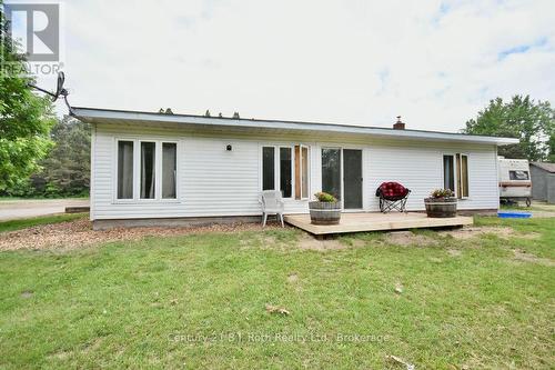 5989 Penetanguishene Road, Springwater, ON - Outdoor With Deck Patio Veranda With Exterior