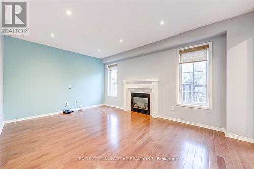 53 Angier Crescent, Ajax, ON - Indoor Photo Showing Living Room With Fireplace