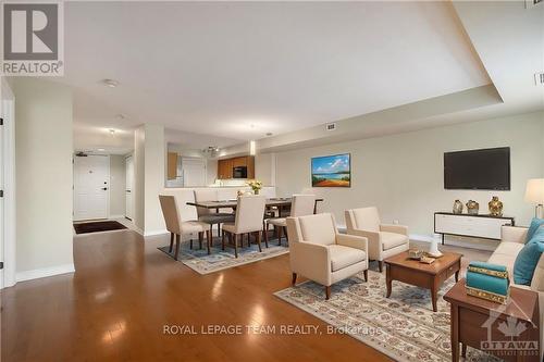 703 - 120 Grant Carman Drive, Ottawa, ON - Indoor Photo Showing Living Room