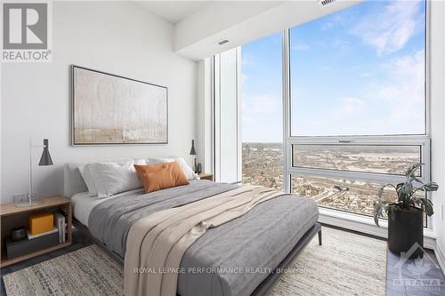 4007 - 805 Carling Avenue, Ottawa, ON - Indoor Photo Showing Bedroom