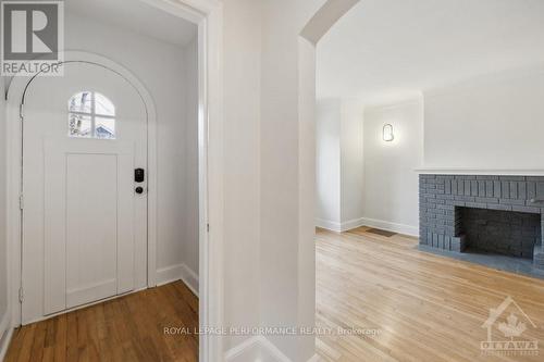 124 Blackburn Avenue, Ottawa, ON - Indoor Photo Showing Other Room With Fireplace