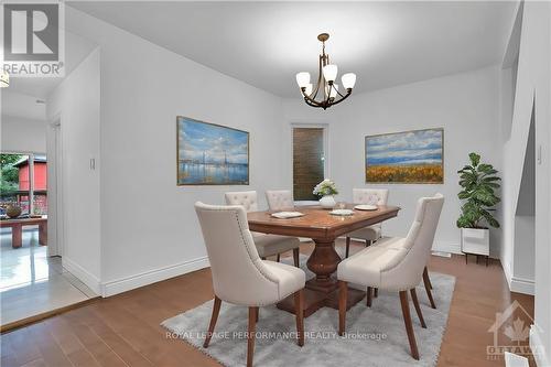 58 Clarey Avenue, Ottawa, ON - Indoor Photo Showing Dining Room