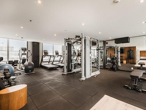 Exercise room - 101-315 Rue Richmond, Montréal (Le Sud-Ouest), QC - Indoor Photo Showing Gym Room