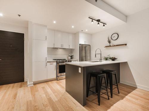 Kitchen - 101-315 Rue Richmond, Montréal (Le Sud-Ouest), QC - Indoor Photo Showing Kitchen With Upgraded Kitchen