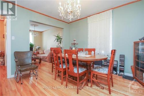 13 & 11 Nelson Street, Ottawa, ON - Indoor Photo Showing Dining Room