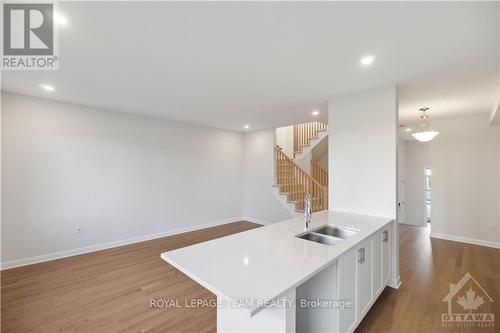 308 Elsie Macgill Walk, Ottawa, ON - Indoor Photo Showing Kitchen With Double Sink