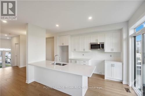 308 Elsie Macgill Walk, Ottawa, ON - Indoor Photo Showing Kitchen With Double Sink