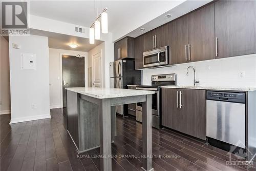 1011 - 238 Besserer Street, Ottawa, ON - Indoor Photo Showing Kitchen With Stainless Steel Kitchen With Upgraded Kitchen