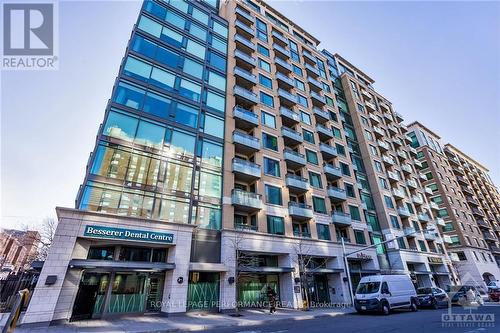 1011 - 238 Besserer Street, Ottawa, ON - Outdoor With Balcony With Facade