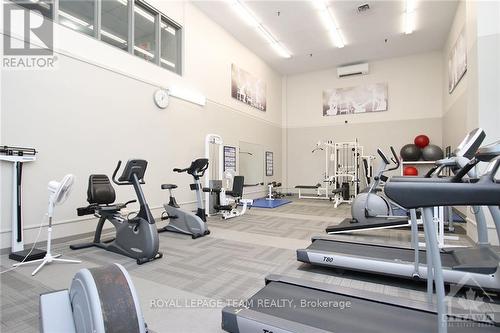 1012 - 1171 Ambleside Drive, Ottawa, ON - Indoor Photo Showing Gym Room