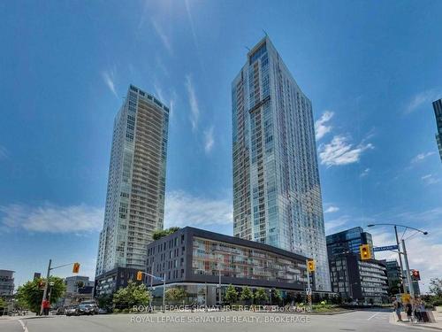 2610-85 Queens Wharf Rd, Toronto, ON - Outdoor With Facade