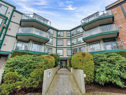 309-898 Vernon Ave, Saanich, BC - Outdoor With Balcony