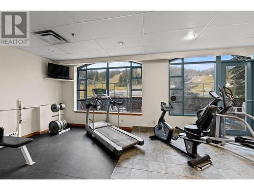 3160 Creekside Way Unit# 423, Sun Peaks, BC - Indoor Photo Showing Gym Room