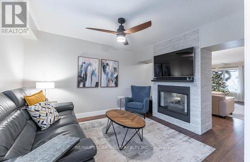 69 Vail Meadows Crescent, Clarington, ON - Indoor Photo Showing Living Room With Fireplace