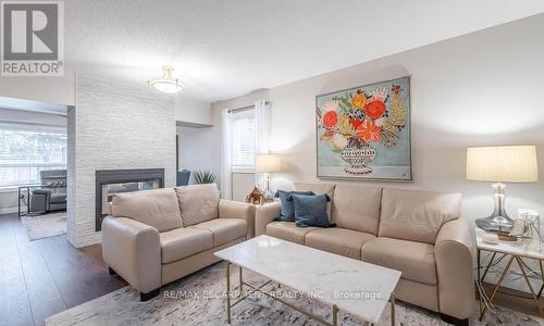 69 Vail Meadows Crescent, Clarington, ON - Indoor Photo Showing Living Room With Fireplace